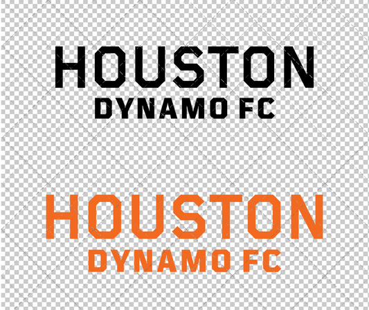 Houston Dynamo FC Wordmark 2021, Svg, Dxf, Eps, Png - SvgShopArt