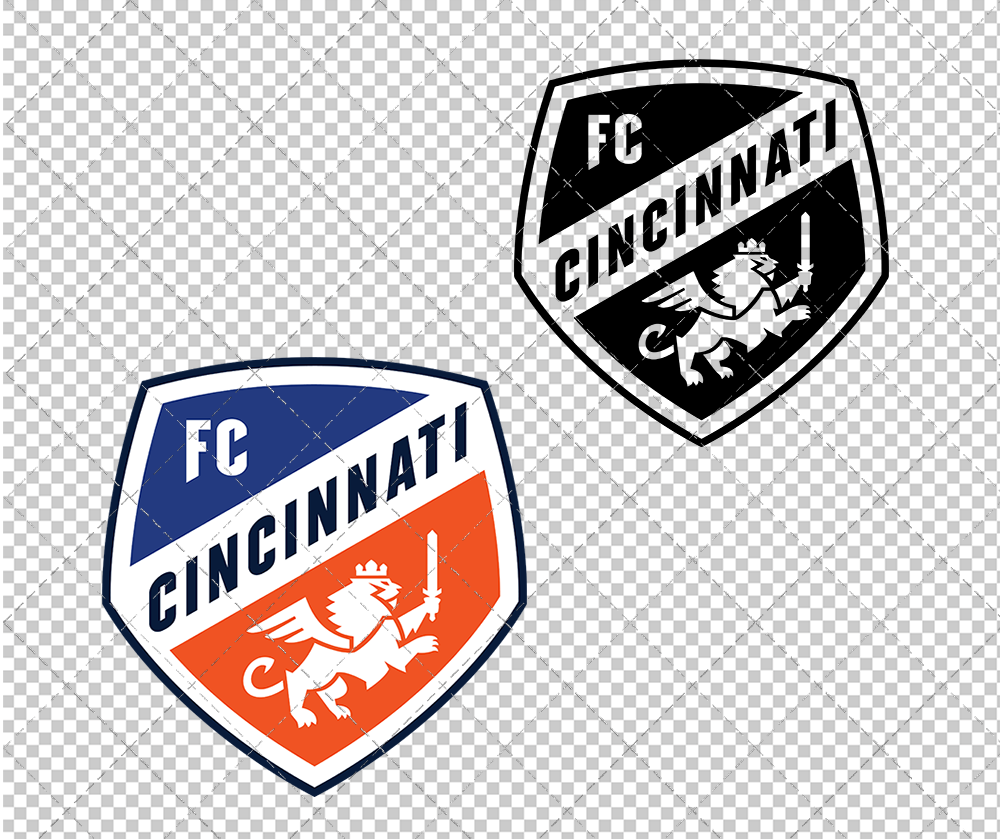FC Cincinnati 2019, Svg, Dxf, Eps, Png - SvgShopArt