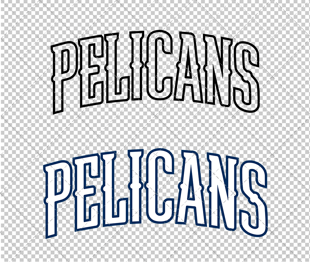 New Orleans Pelicans Jersey 2014, Svg, Dxf, Eps, Png - SvgShopArt