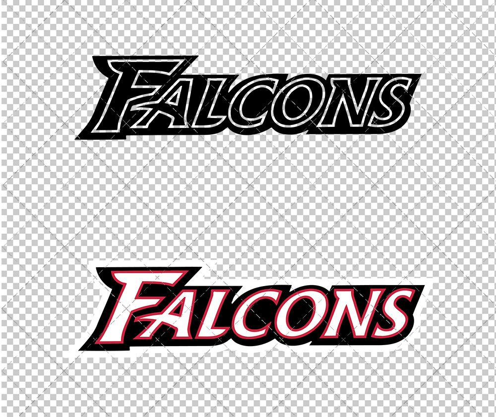 Atlanta Falcons Wordmark 1998 002, Svg, Dxf, Eps, Png - SvgShopArt