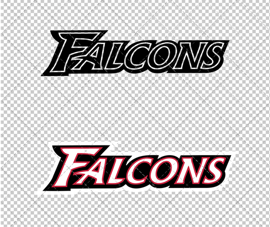 Atlanta Falcons Wordmark 1998 002, Svg, Dxf, Eps, Png - SvgShopArt