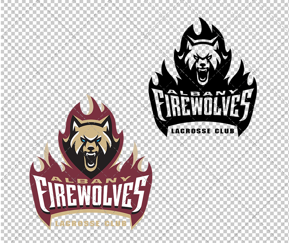 Albany FireWolves 2021, Svg, Dxf, Eps, Png - SvgShopArt
