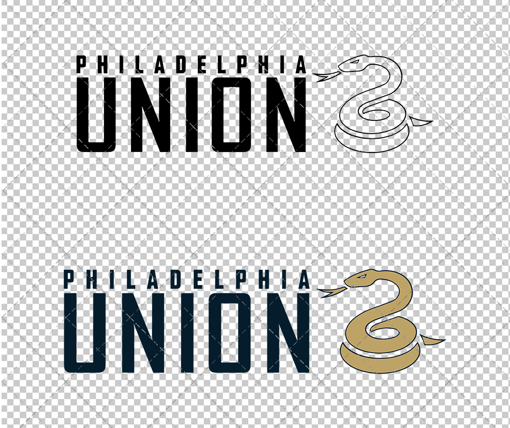 Philadelphia Union Wordmark 2018, Svg, Dxf, Eps, Png - SvgShopArt