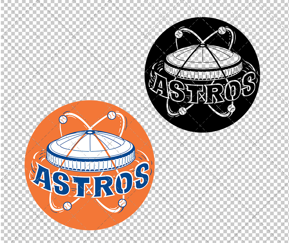Houston Astros 1965, Svg, Dxf, Eps, Png - SvgShopArt