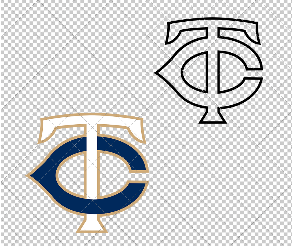 Minnesota Twins Cap 2016, Svg, Dxf, Eps, Png - SvgShopArt