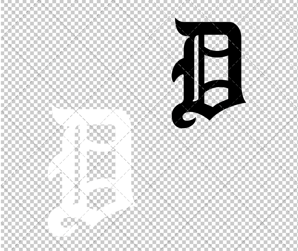Detroit Tigers 1904, Svg, Dxf, Eps, Png - SvgShopArt