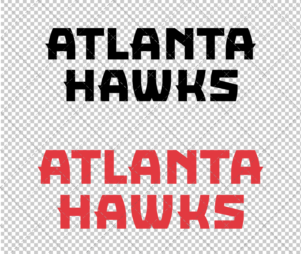 Atlanta Hawks Wordmark 2015, Svg, Dxf, Eps, Png - SvgShopArt