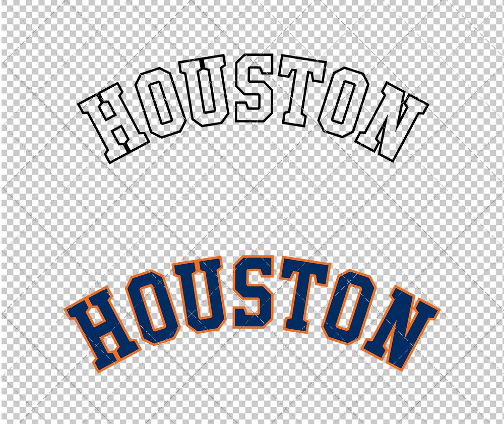 Houston Astros Jersey 2013 003, Svg, Dxf, Eps, Png - SvgShopArt