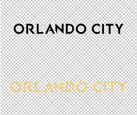 Orlando City SC Wordmark 2015 002, Svg, Dxf, Eps, Png - SvgShopArt
