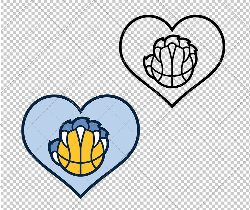 Memphis Grizzlies Concept 2018, Svg, Dxf, Eps, Png - SvgShopArt