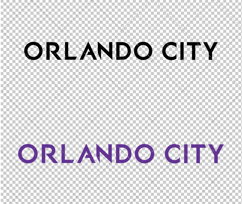 Orlando City SC Wordmark 2015, Svg, Dxf, Eps, Png - SvgShopArt