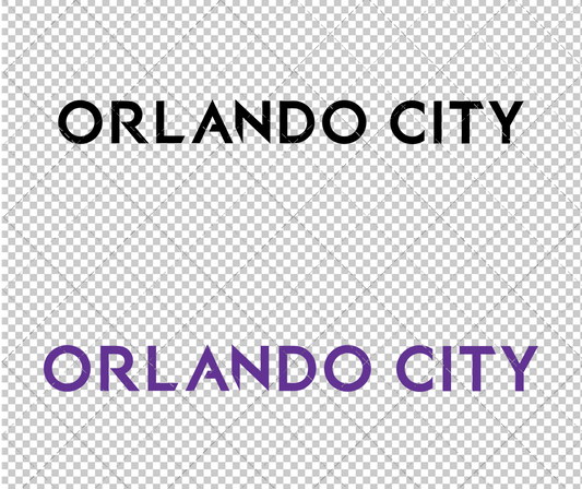 Orlando City SC Wordmark 2015, Svg, Dxf, Eps, Png - SvgShopArt