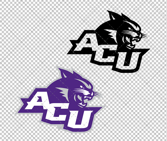 Abilene Christian Wildcats 2013, Svg, Dxf, Eps, Png - SvgShopArt