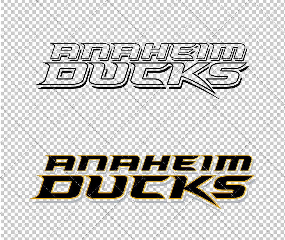 Anaheim Ducks Wordmark 2006, Svg, Dxf, Eps, Png - SvgShopArt
