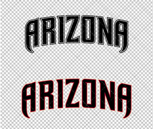 Arizona Diamondbacks Jersey 2016 003, Svg, Dxf, Eps, Png - SvgShopArt