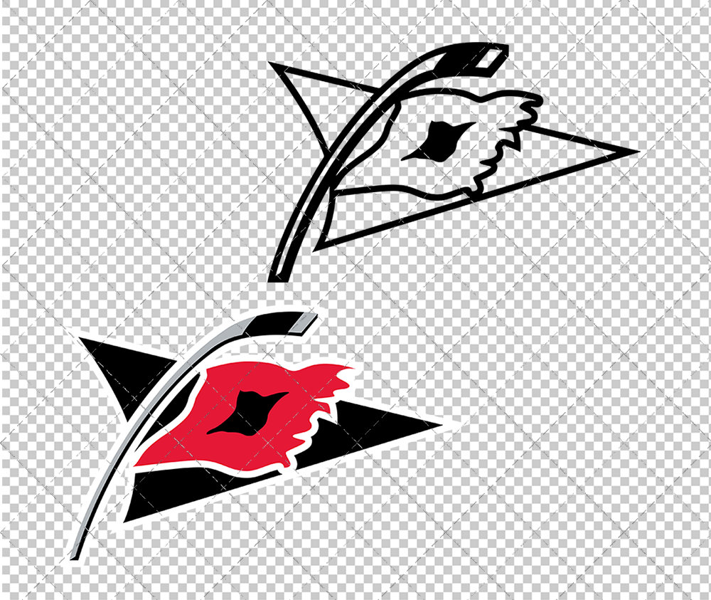 Carolina Hurricanes Alternate 1997, Svg, Dxf, Eps, Png - SvgShopArt