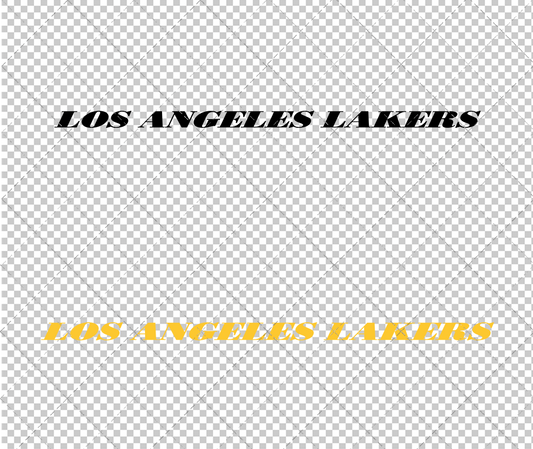 Los Angeles Lakers Wordmark 1999 002, Svg, Dxf, Eps, Png - SvgShopArt