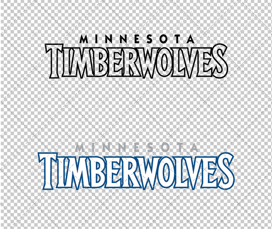 Minnesota Timberwolves Wordmark 2008 002, Svg, Dxf, Eps, Png - SvgShopArt