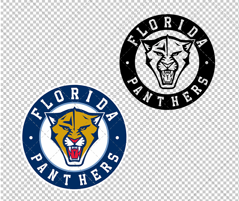 Florida Panthers Alternate 2009 002, Svg, Dxf, Eps, Png - SvgShopArt