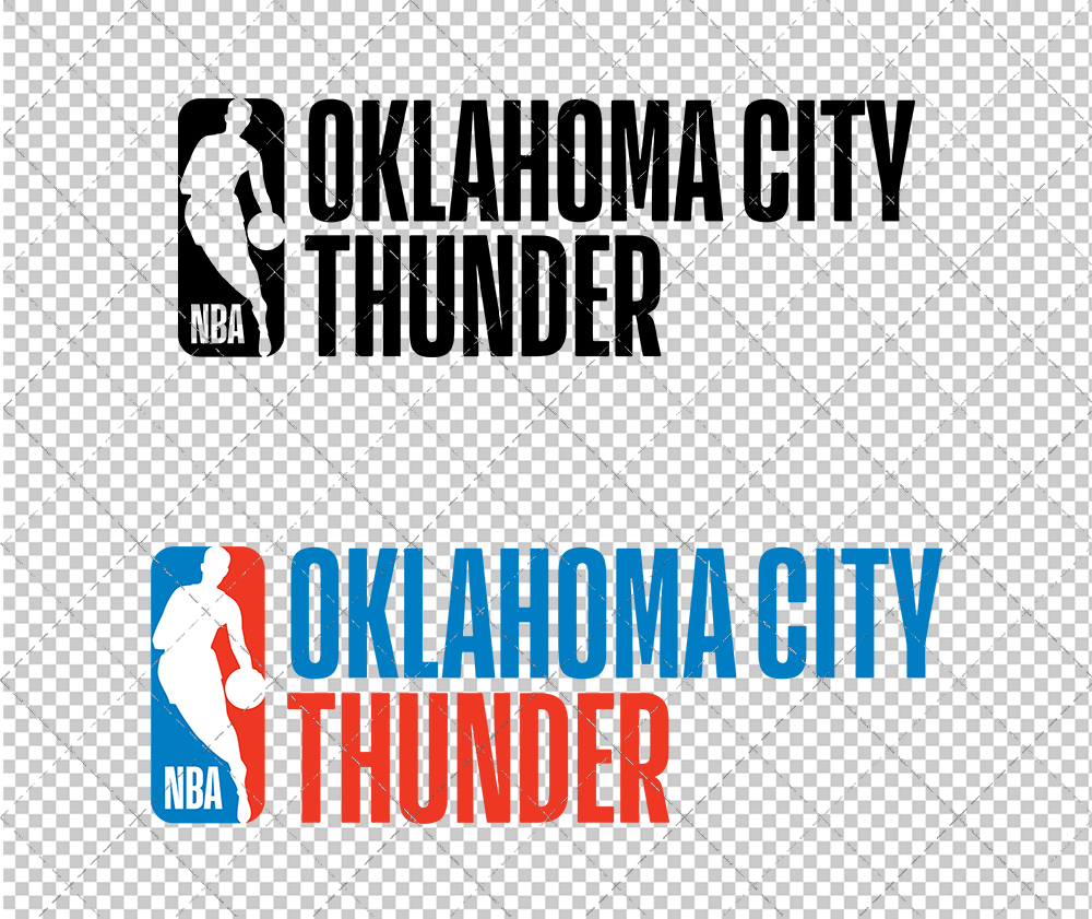Oklahoma City Thunder Misc 2017, Svg, Dxf, Eps, Png - SvgShopArt