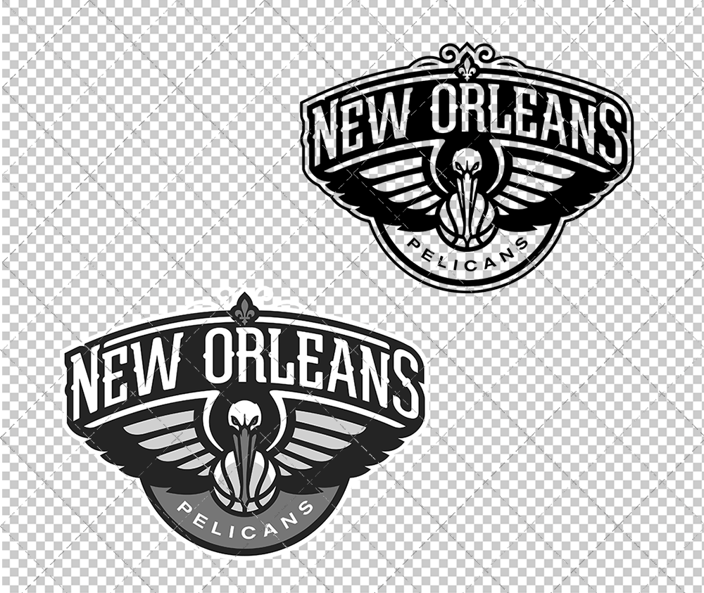 New Orleans Pelicans Concept 2013 004, Svg, Dxf, Eps, Png - SvgShopArt