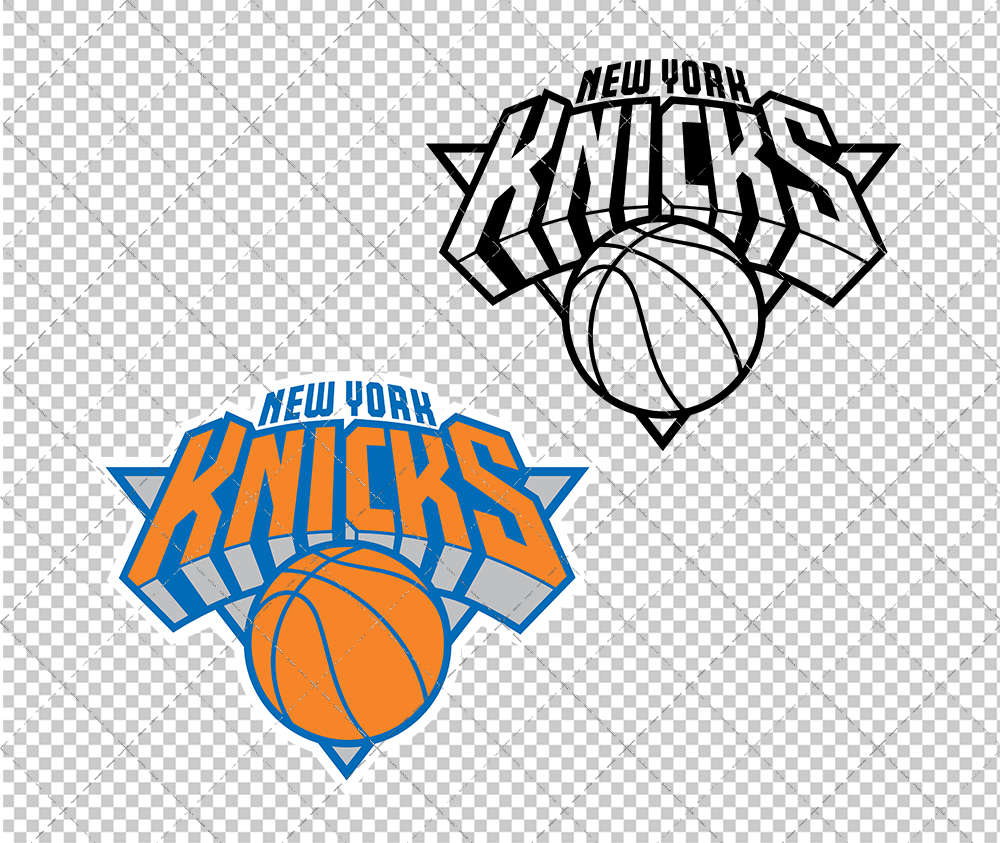 New York Knicks 2011, Svg, Dxf, Eps, Png - SvgShopArt