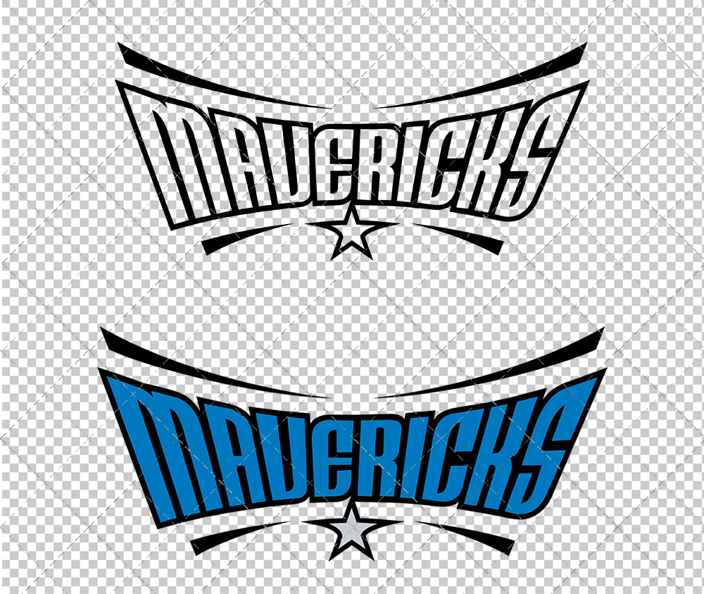 Dallas Mavericks Wordmark 2001 005, Svg, Dxf, Eps, Png - SvgShopArt