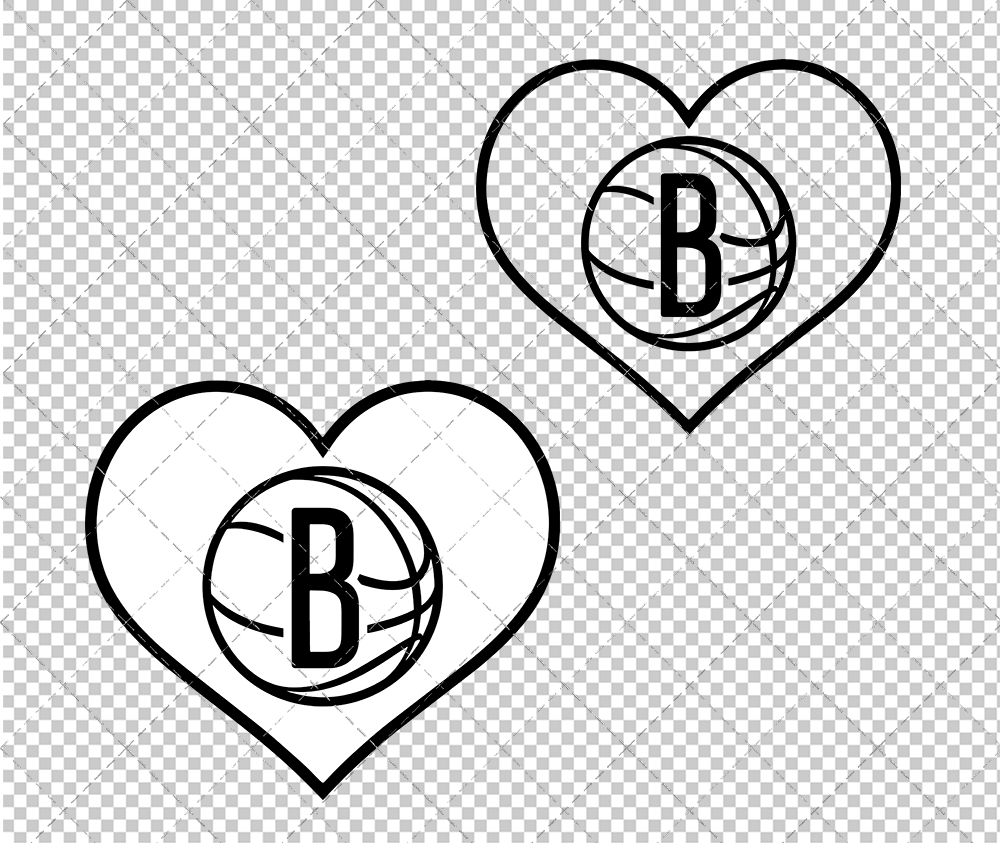 Brooklyn Nets Concept 2012, Svg, Dxf, Eps, Png - SvgShopArt