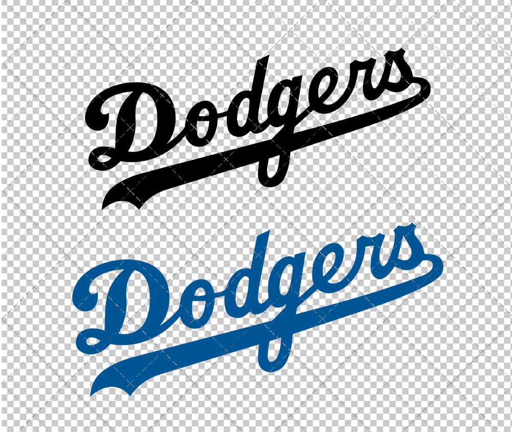 Los Angeles Dodgers Jersey 1999, Svg, Dxf, Eps, Png - SvgShopArt
