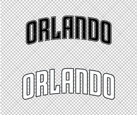 Orlando Magic Jersey 2008 005, Svg, Dxf, Eps, Png - SvgShopArt