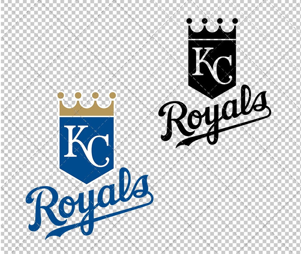 Kansas City Royals Alternate 2019, Svg, Dxf, Eps, Png - SvgShopArt