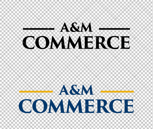 A&M-Commerce Lions Wordmark 2013 003, Svg, Dxf, Eps, Png - SvgShopArt
