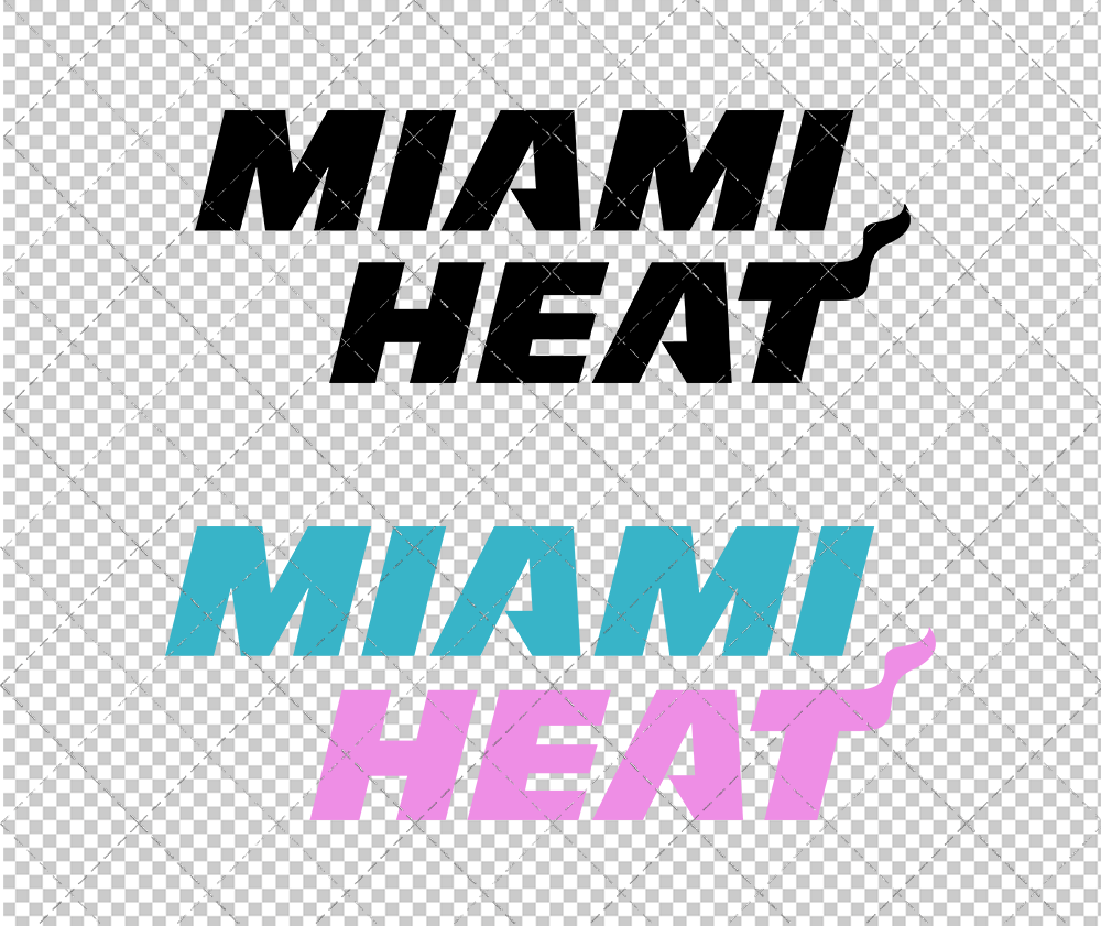Miami Heat Vice Concept 2017 008, Svg, Dxf, Eps, Png - SvgShopArt