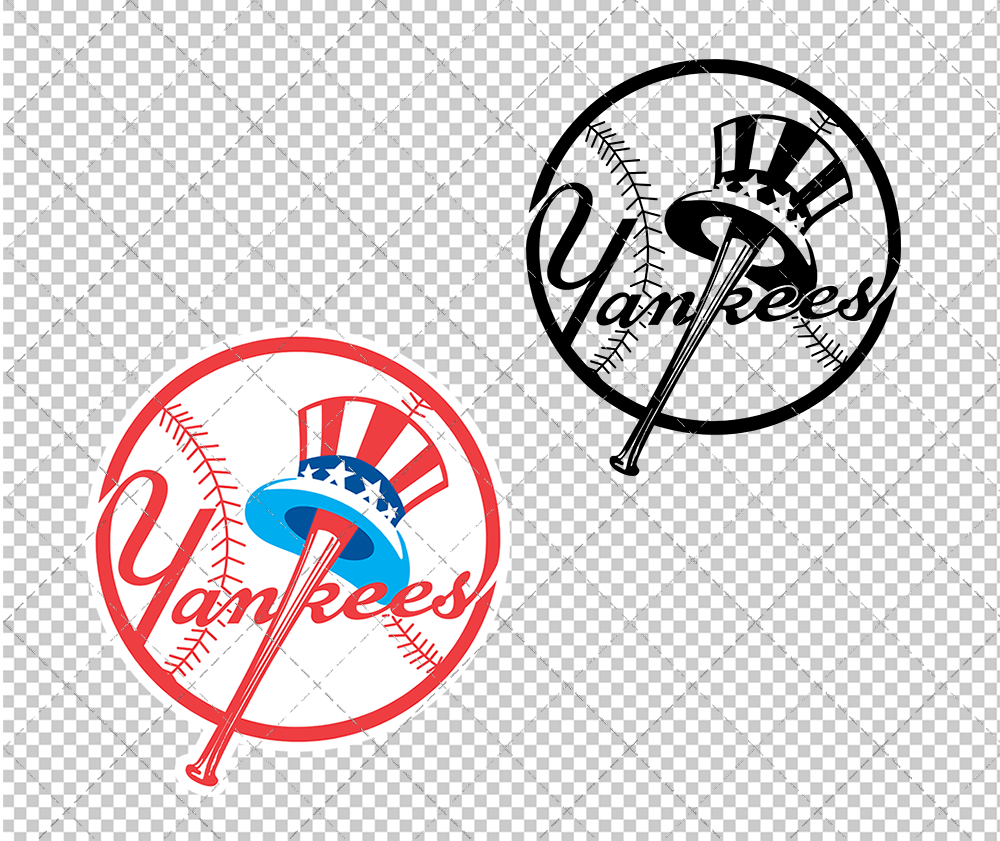 New York Yankees 1946, Svg, Dxf, Eps, Png - SvgShopArt