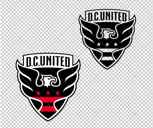 D.C. United 2016, Svg, Dxf, Eps, Png - SvgShopArt