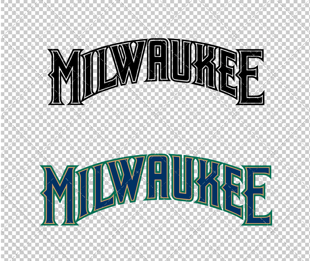 Milwaukee Brewers Jersey 1994 002, Svg, Dxf, Eps, Png - SvgShopArt