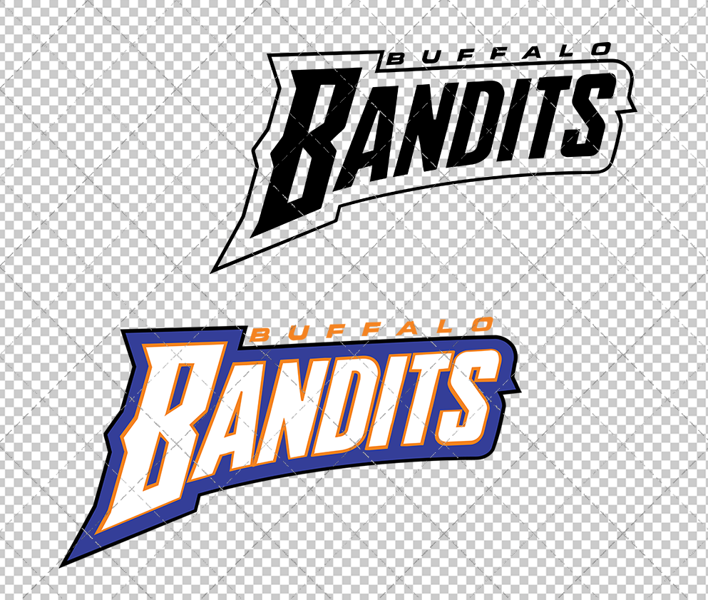 Buffalo Bandits Wordmark 1997, Svg, Dxf, Eps, Png - SvgShopArt