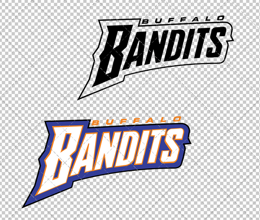Buffalo Bandits Wordmark 1997, Svg, Dxf, Eps, Png - SvgShopArt