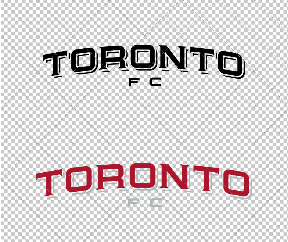 Toronto FC Wordmark 2010, Svg, Dxf, Eps, Png - SvgShopArt