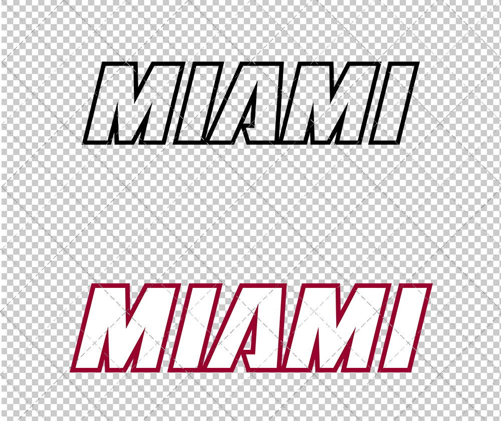 Miami Heat Jersey 2012, Svg, Dxf, Eps, Png - SvgShopArt