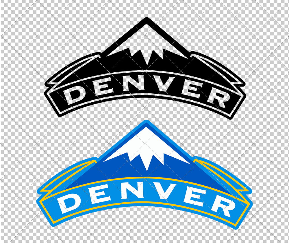 Denver Nuggets Alternate 2003 002, Svg, Dxf, Eps, Png - SvgShopArt