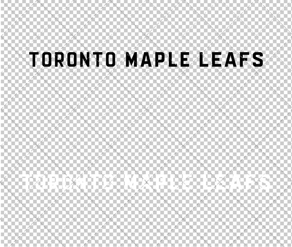 Toronto Maple Leafs Wordmark 2016 002, Svg, Dxf, Eps, Png - SvgShopArt