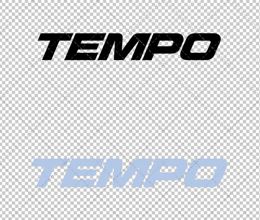Toronto Tempo Wordmark 2026 006, Svg, Dxf, Eps, Png - SvgShopArt
