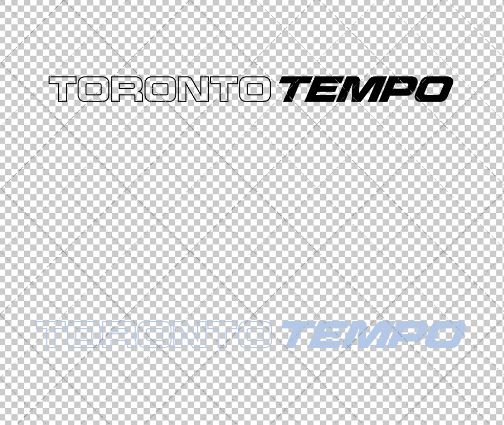 Toronto Tempo Wordmark 2026 010, Svg, Dxf, Eps, Png - SvgShopArt