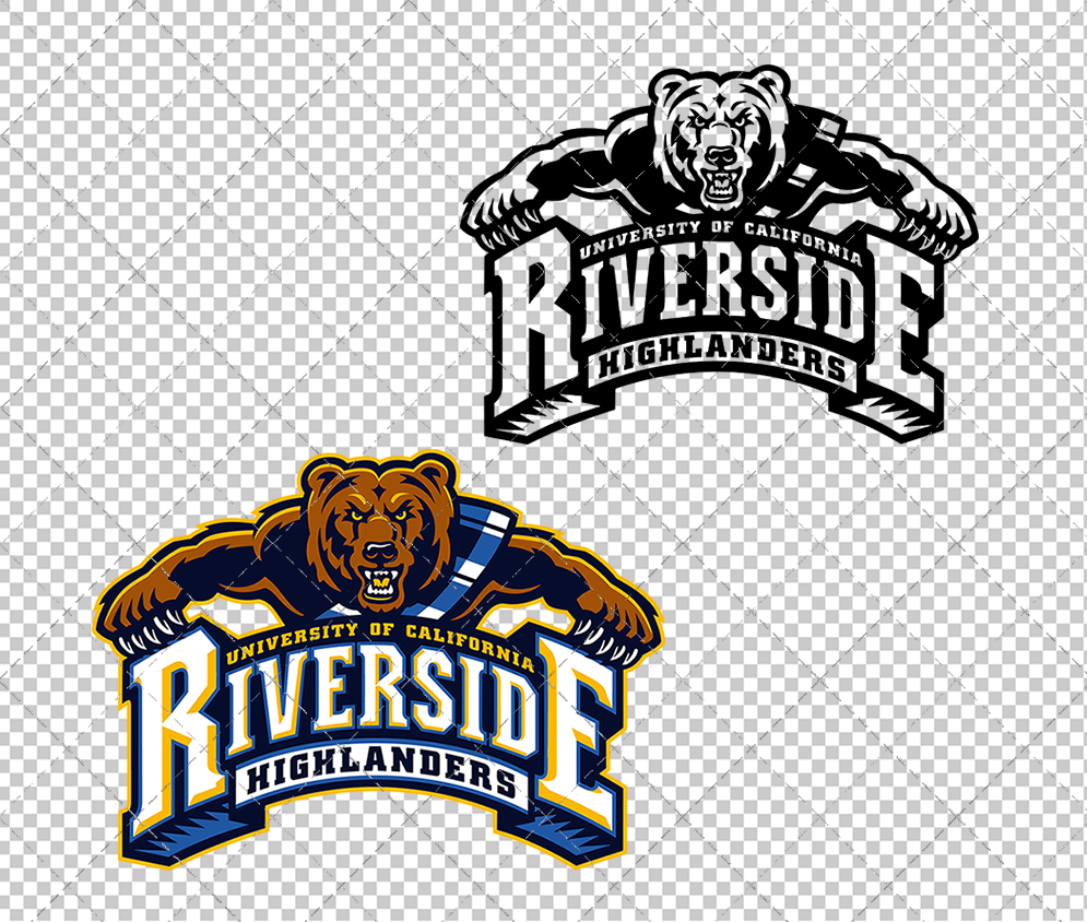 UC Riverside Highlanders 2003, Svg, Dxf, Eps, Png - SvgShopArt