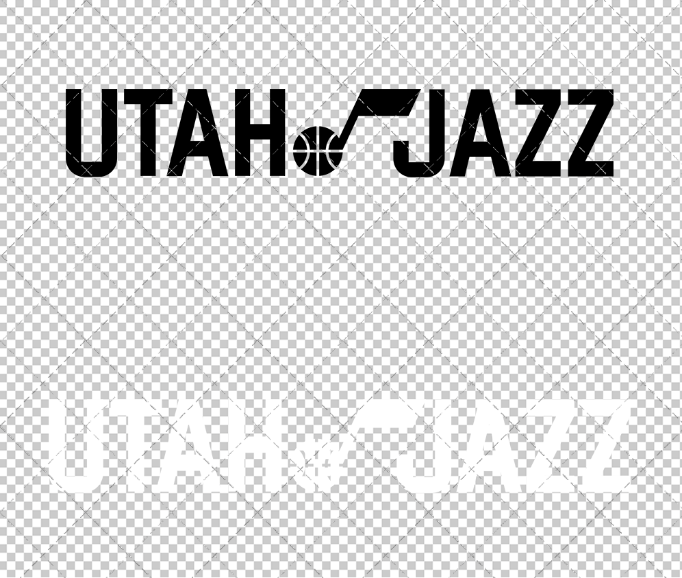 Utah Jazz Wordmark 2022 004, Svg, Dxf, Eps, Png - SvgShopArt