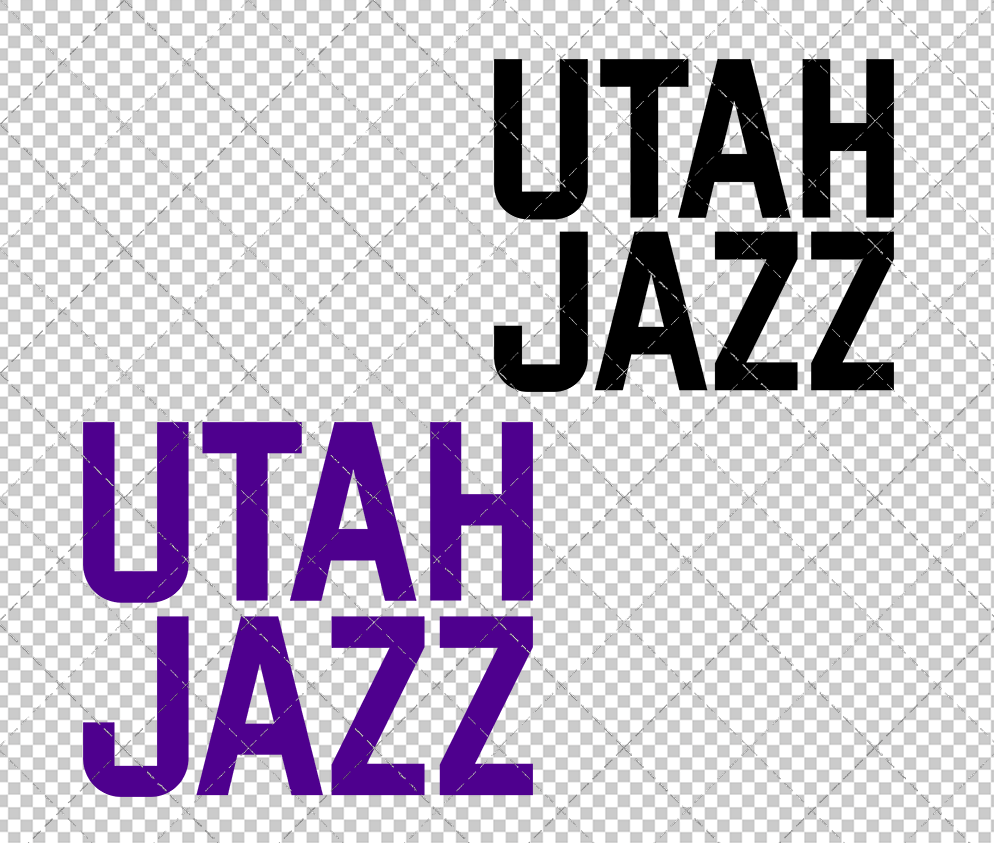 Utah Jazz Wordmark 2025 002, Svg, Dxf, Eps, Png - SvgShopArt