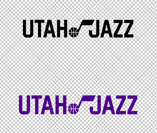 Utah Jazz Wordmark 2025 003, Svg, Dxf, Eps, Png - SvgShopArt