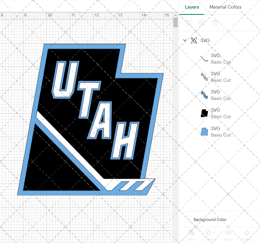 Utah Mammoth Alternate 2025 003, Svg, Dxf, Eps, Png - SvgShopArt