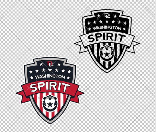 Washington Spirit 2013, Svg, Dxf, Eps, Png